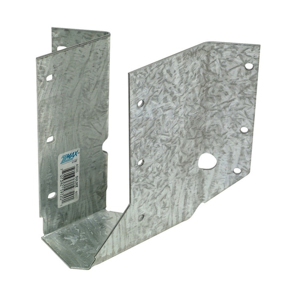 Simpson Strong-Tie Simpson Strong-Tie ZMax 2.56 in. H X 4.65 in. W 16 Ga. Galvanized Steel Joist Hanger SUL26Z - main